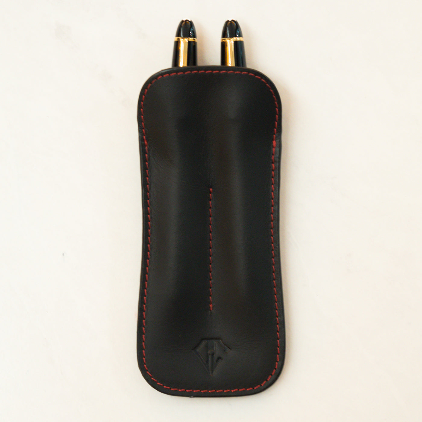 Dee Charles Midnight Red Double Pen Case