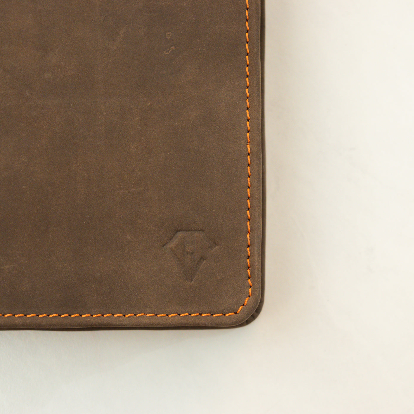 Dee Charles Rawhide Orange 12 Pen Zipper Case