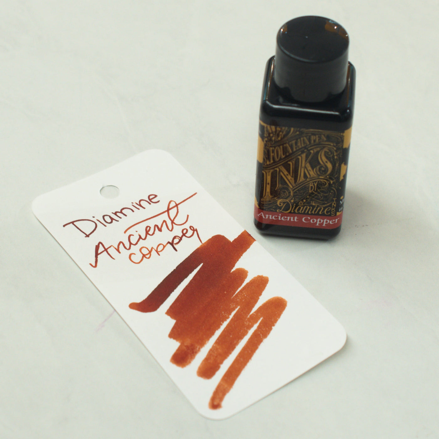 Diamine Ancient Copper Brown Fountain Pen Ink Bottle