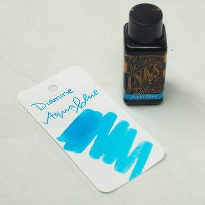 Diamine Aqua Blue Fountain Pen Ink Bottle