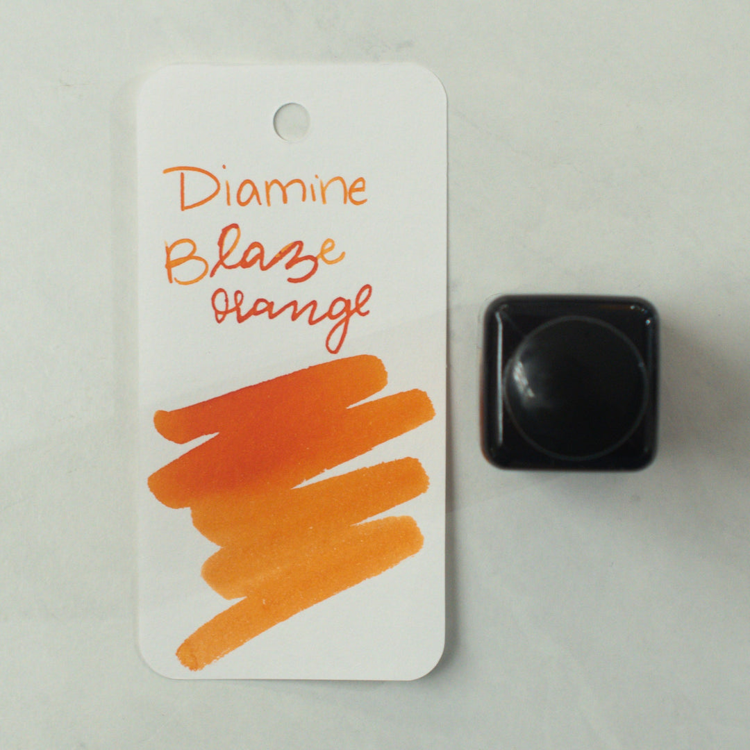 Diamine Ink Bottle - Blaze Orange – Truphae