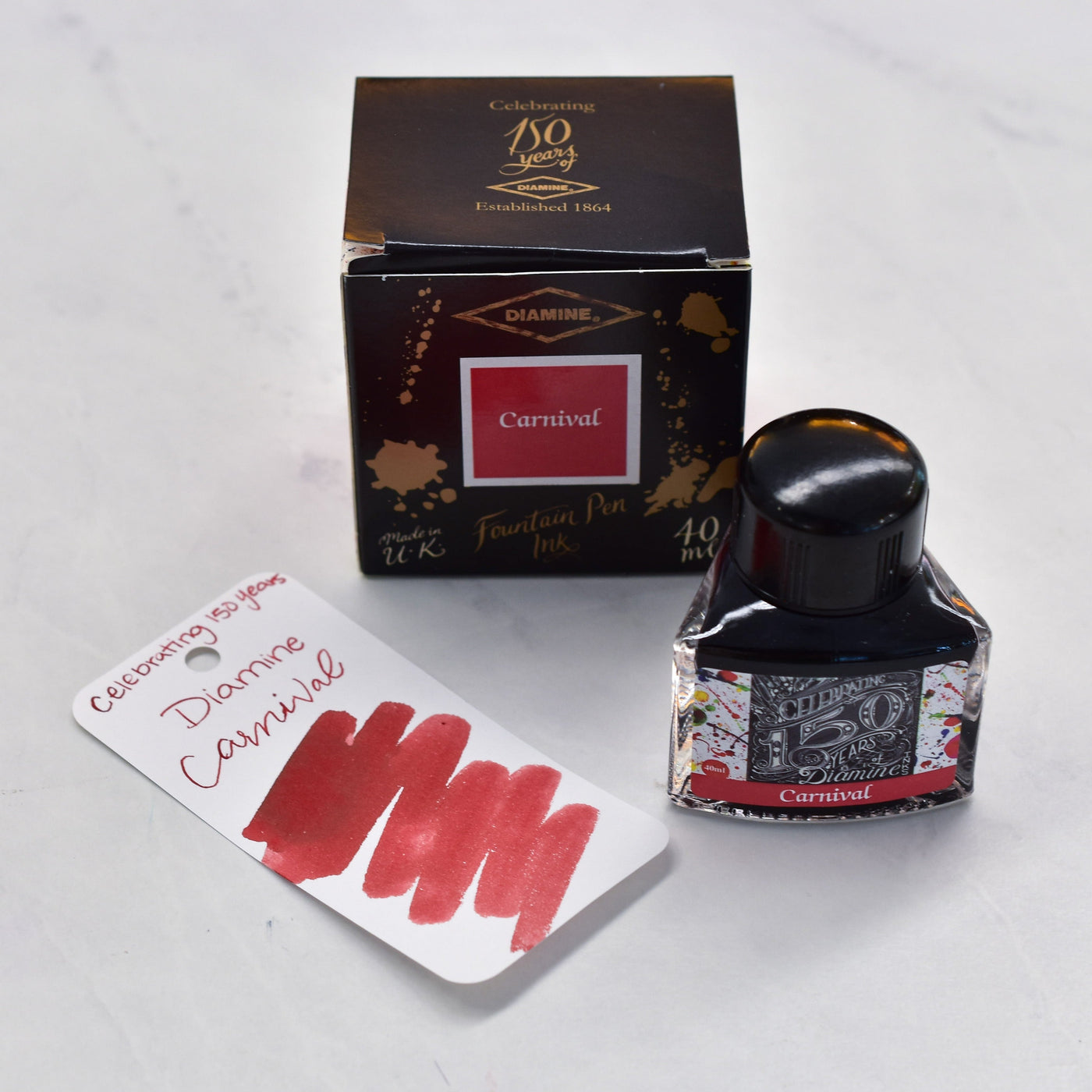 Diamine 150th Anniversary Carnival Fountain Pen Ink Bottle