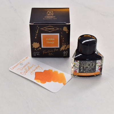 Diamine 150th Anniversary Golden Honey Fountain Pen Ink Bottle