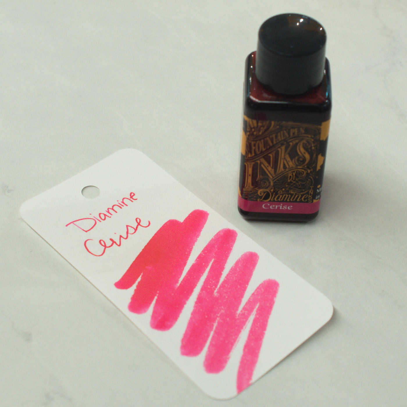 Diamine Cerise Fountain Pen Ink Bottle