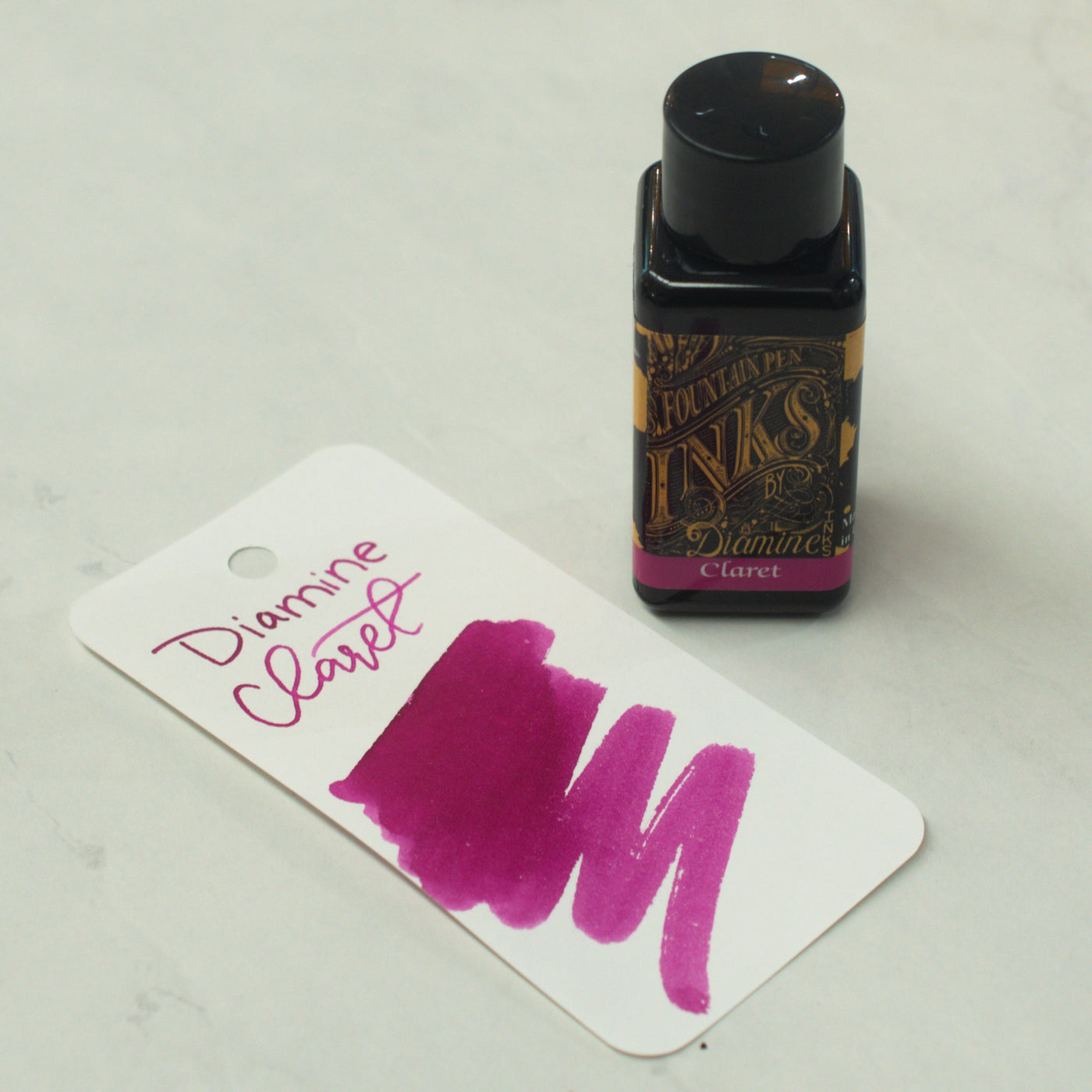 Diamine Claret Fountain Pen Ink Bottle