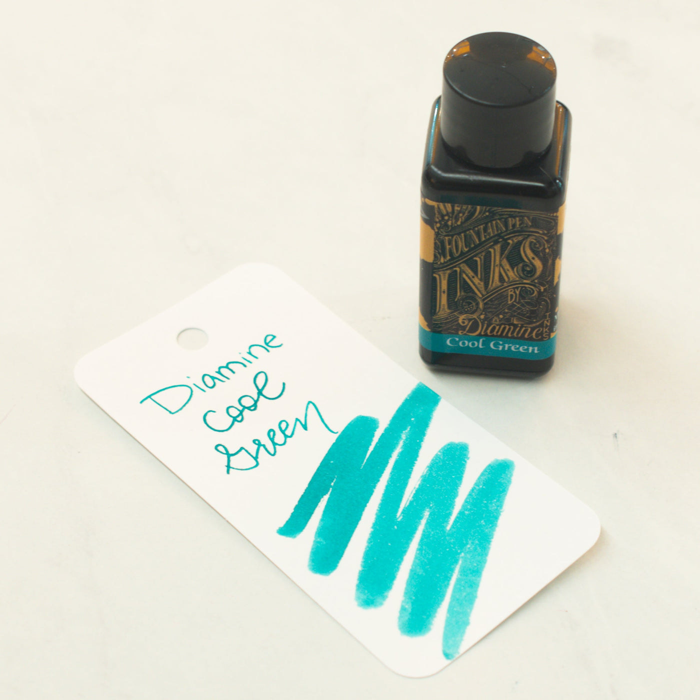 Diamine Cool Green Fountain Pen Ink Bottle