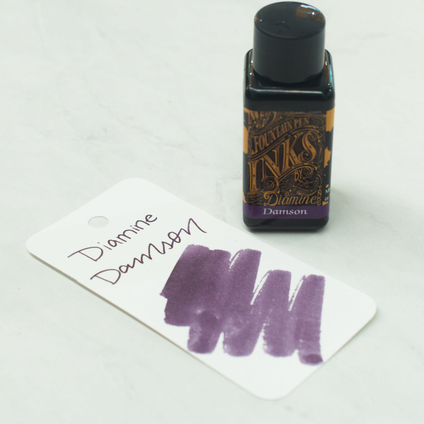 Diamine Damson Fountain Pen Ink Bottle