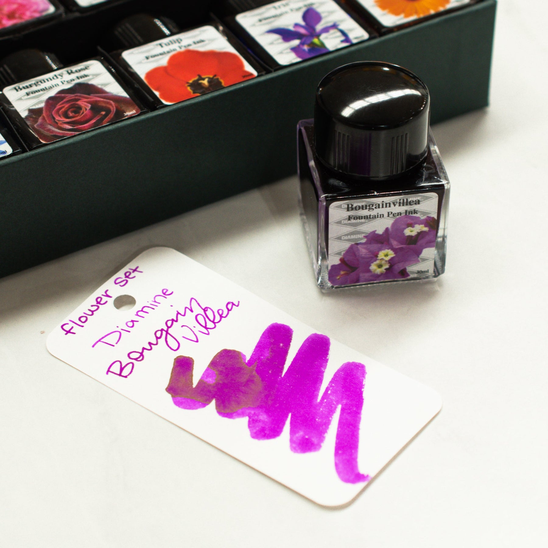 Flower Pot Ink Diamine Ink Bottle Set - Flower | Fountain Pen Ink – Truphae