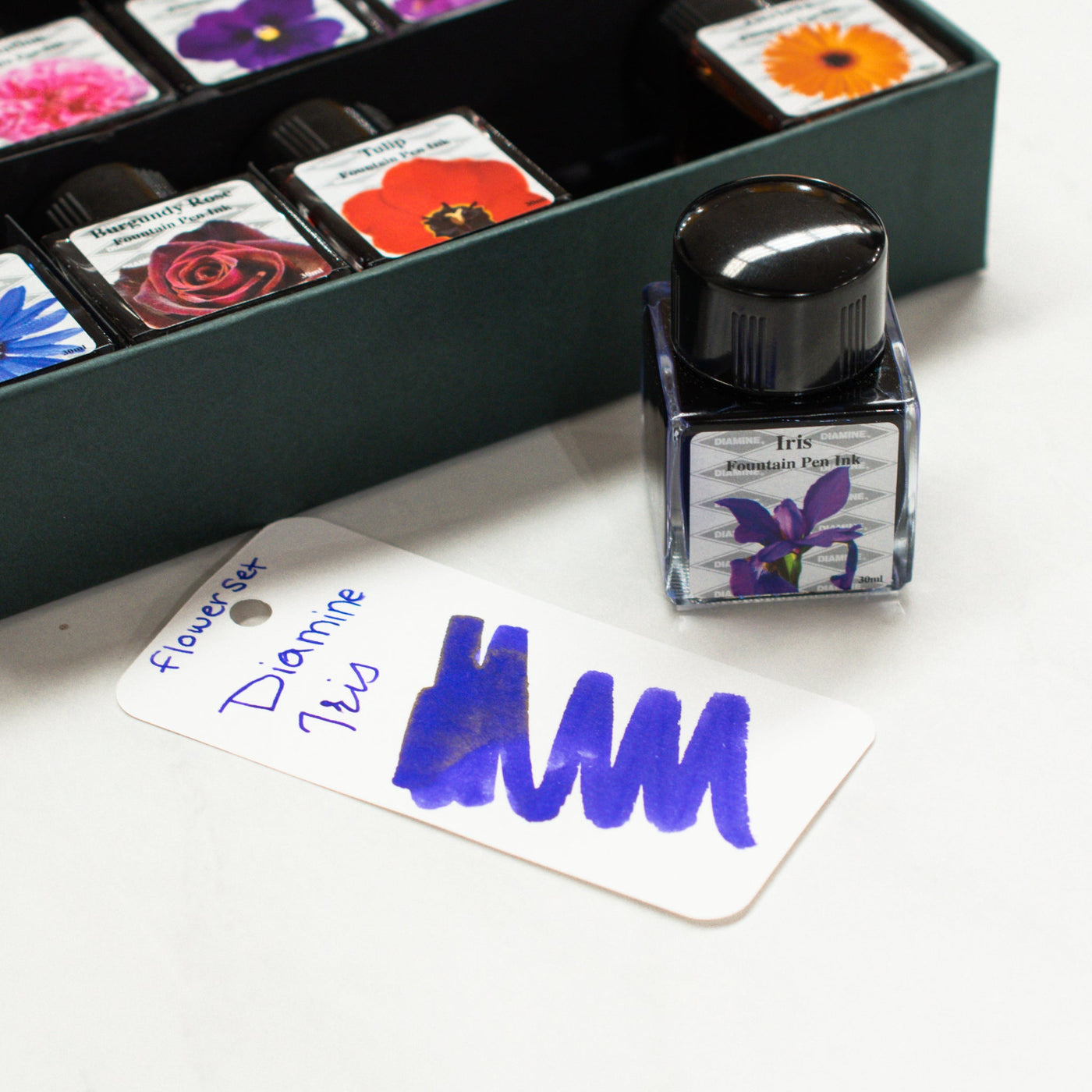 Diamine-Flower-Iris-Ink-Bottle