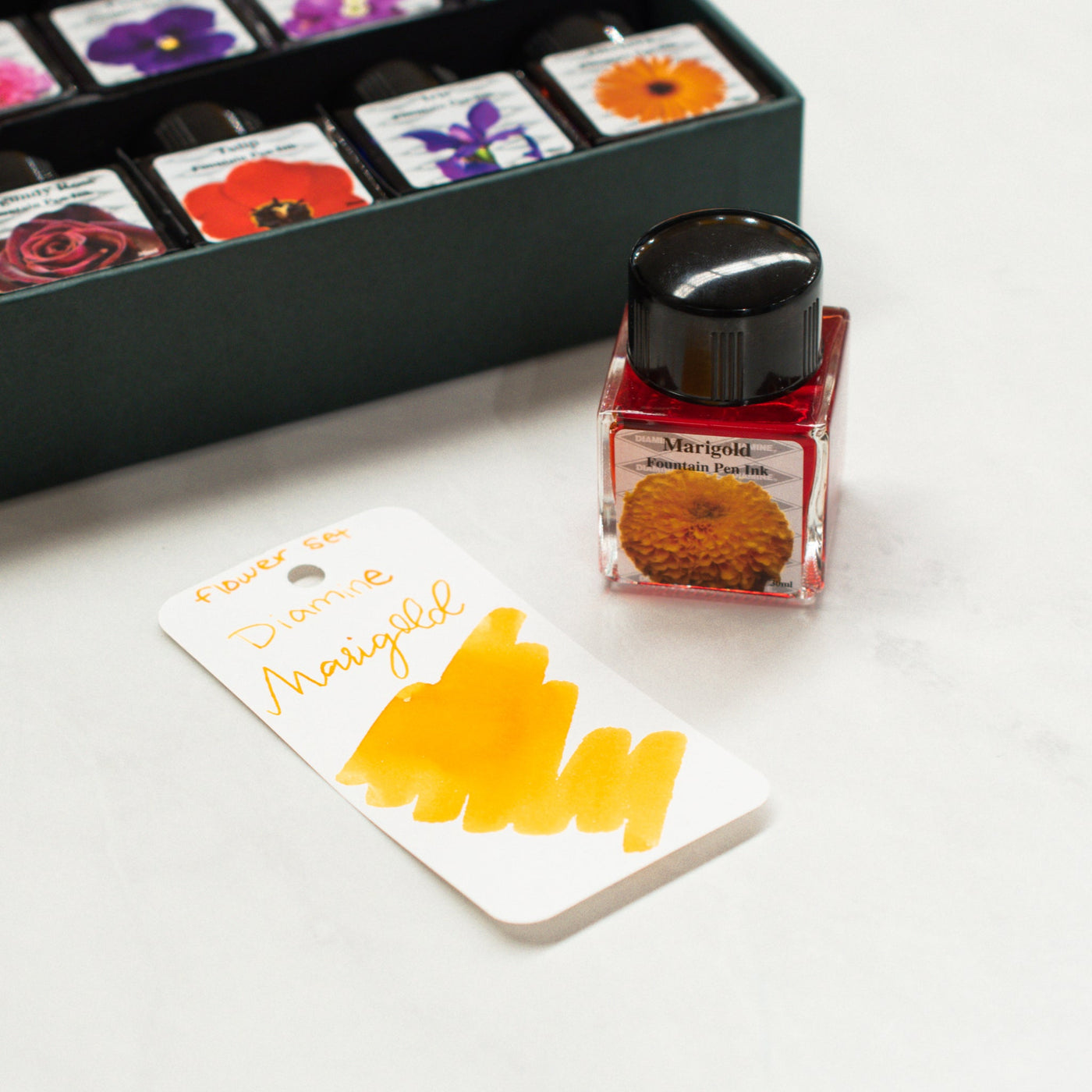 Diamine-Flower-Marigold-Ink-Bottle