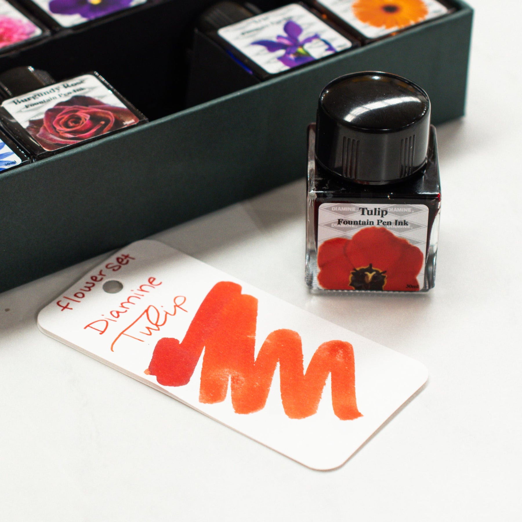 Flower Pot Ink Diamine Ink Bottle Set - Flower | Fountain Pen Ink – Truphae