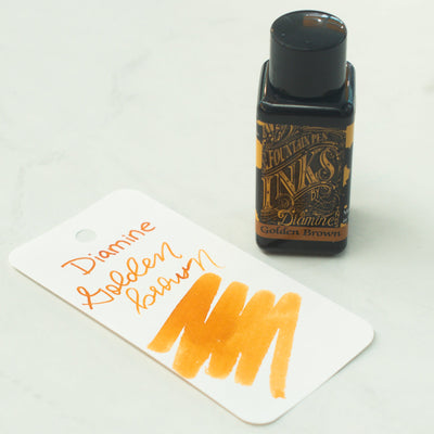 Diamine Golden Brown Fountain Pen Ink Bottle