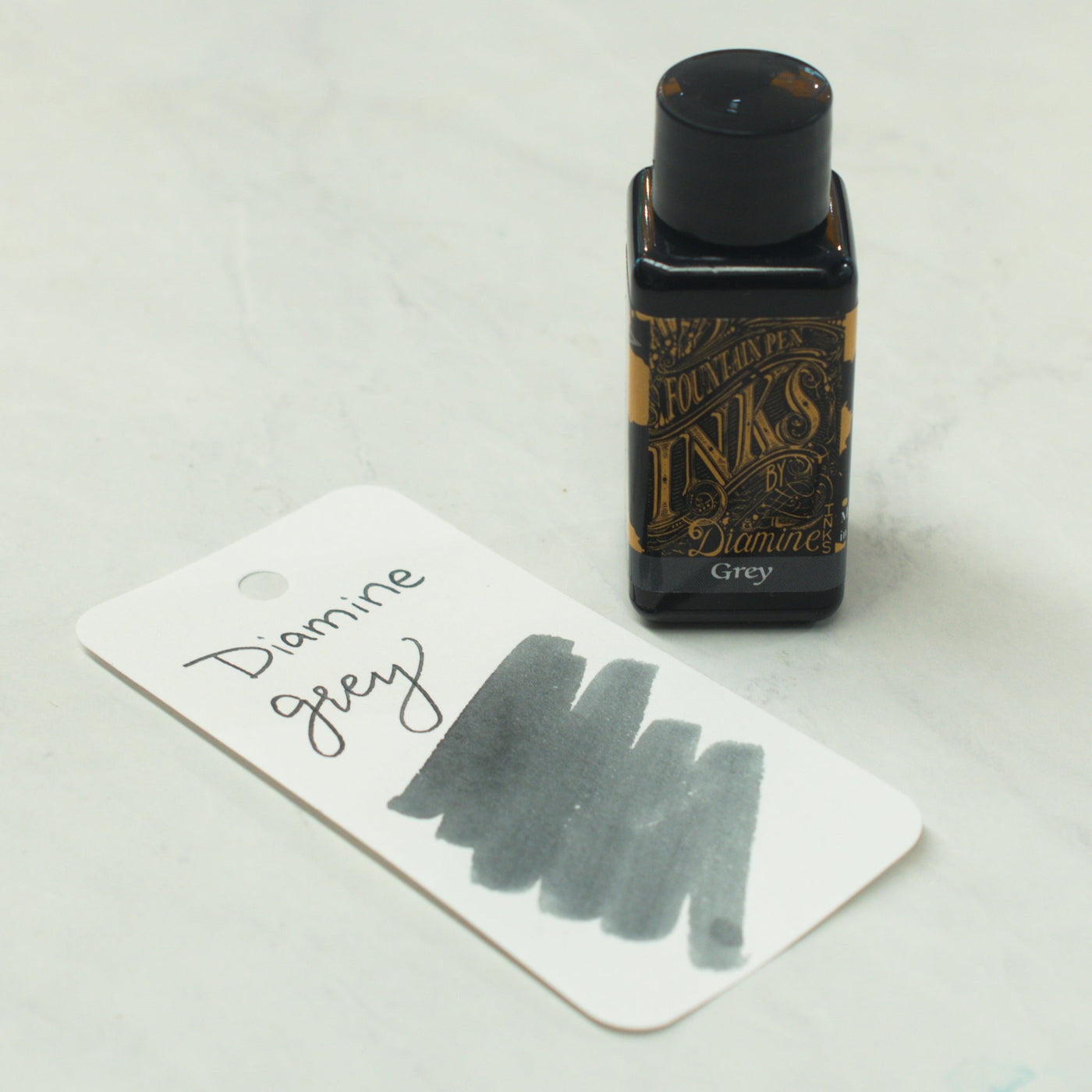 Diamine Grey Fountain Pen Ink Bottle