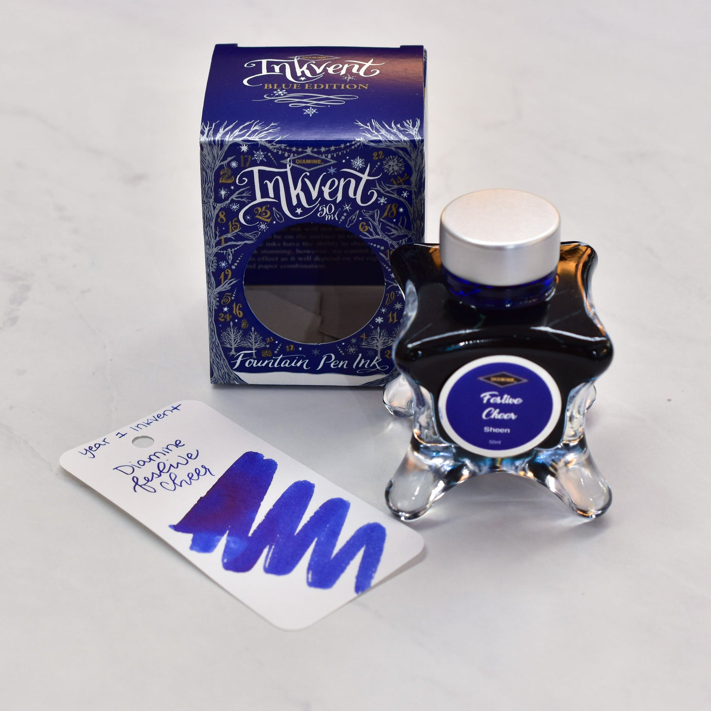 Diamine Inkvent Year 1 Festive Cheer Fountain Pen Ink Bottle