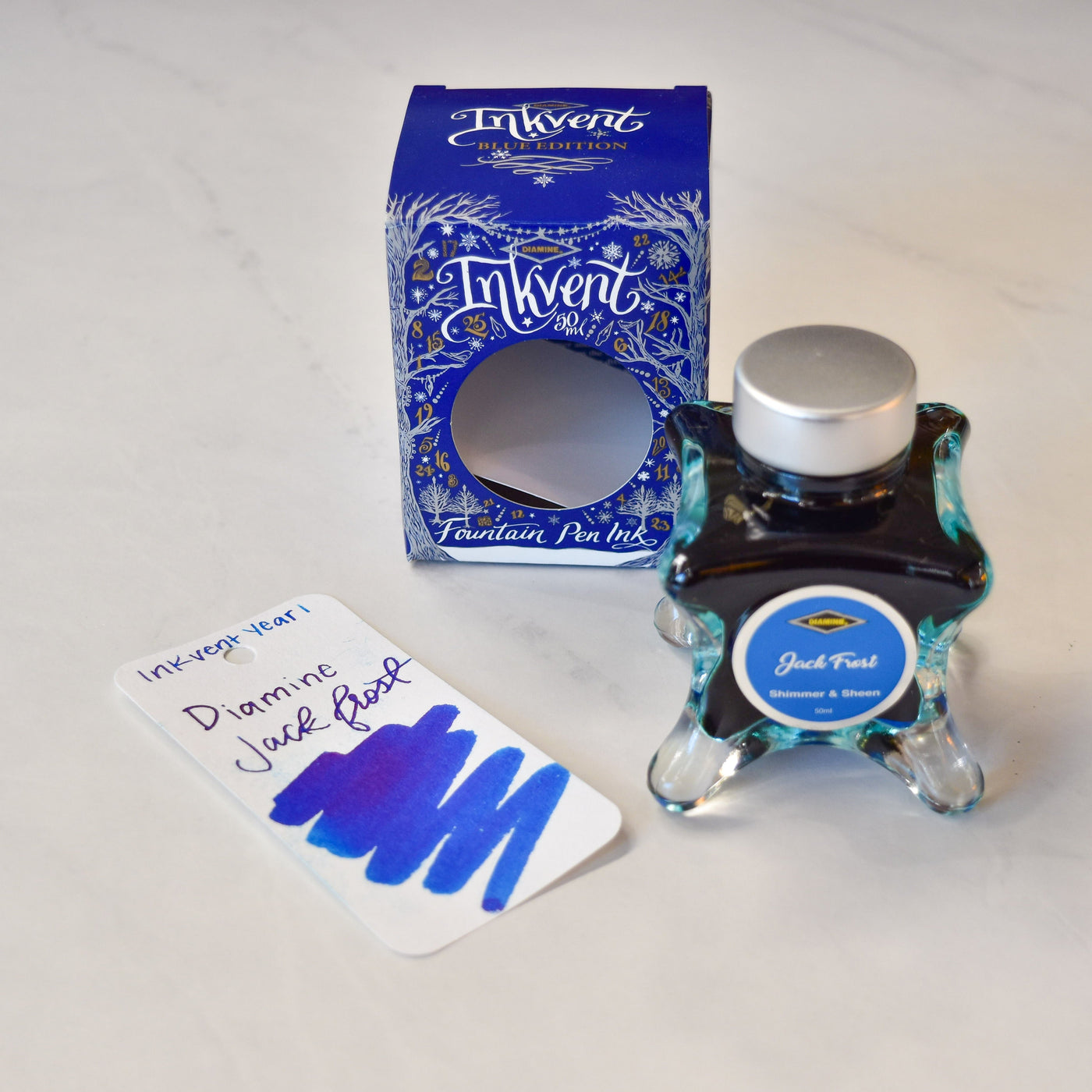 Diamine Inkvent Year 1 Jack Frost Ink Bottle