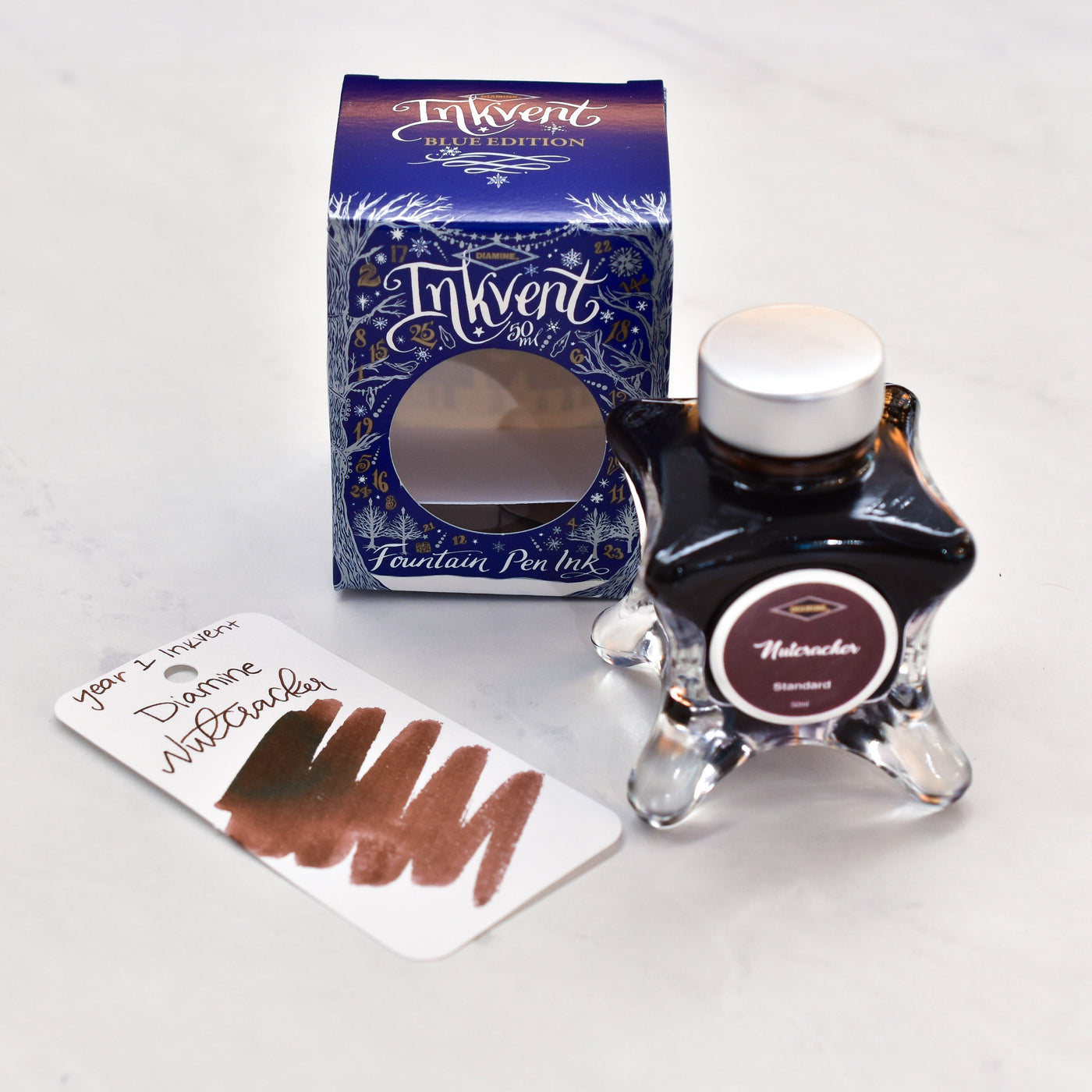 Diamine Inkvent Year 1 Nutcracker Fountain Pen Ink Bottle