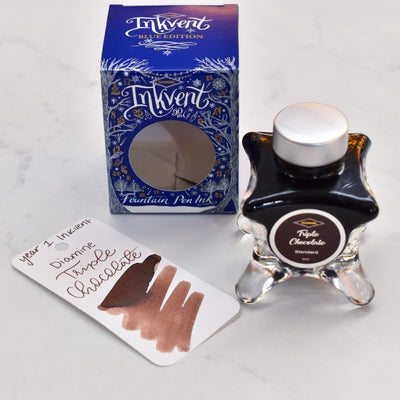 Diamine Inkvent Year 1 Triple Chocolate Fountain Pen Ink Bottle