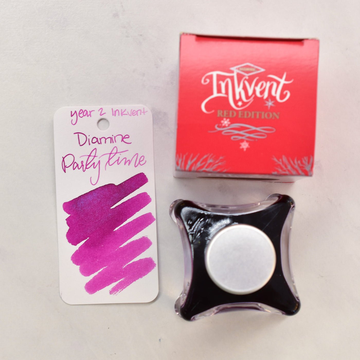 Diamine Pink Shimmering Ink