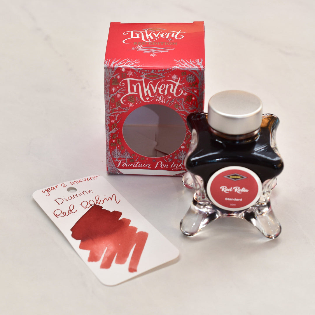筆記具 DIAMIN INKVENT RED EDITIONS Diamine-Inkvent-Year-2-Red-