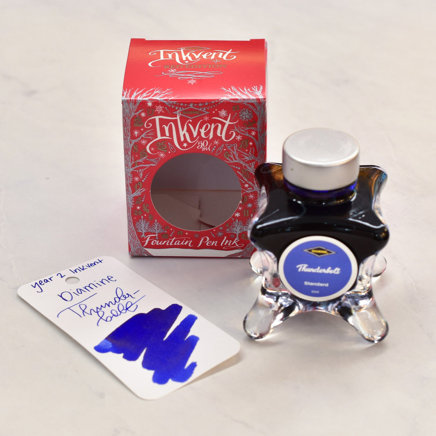 Diamine Inkvent Year 2 Thunderbolt Fountain Pen Ink Bottle