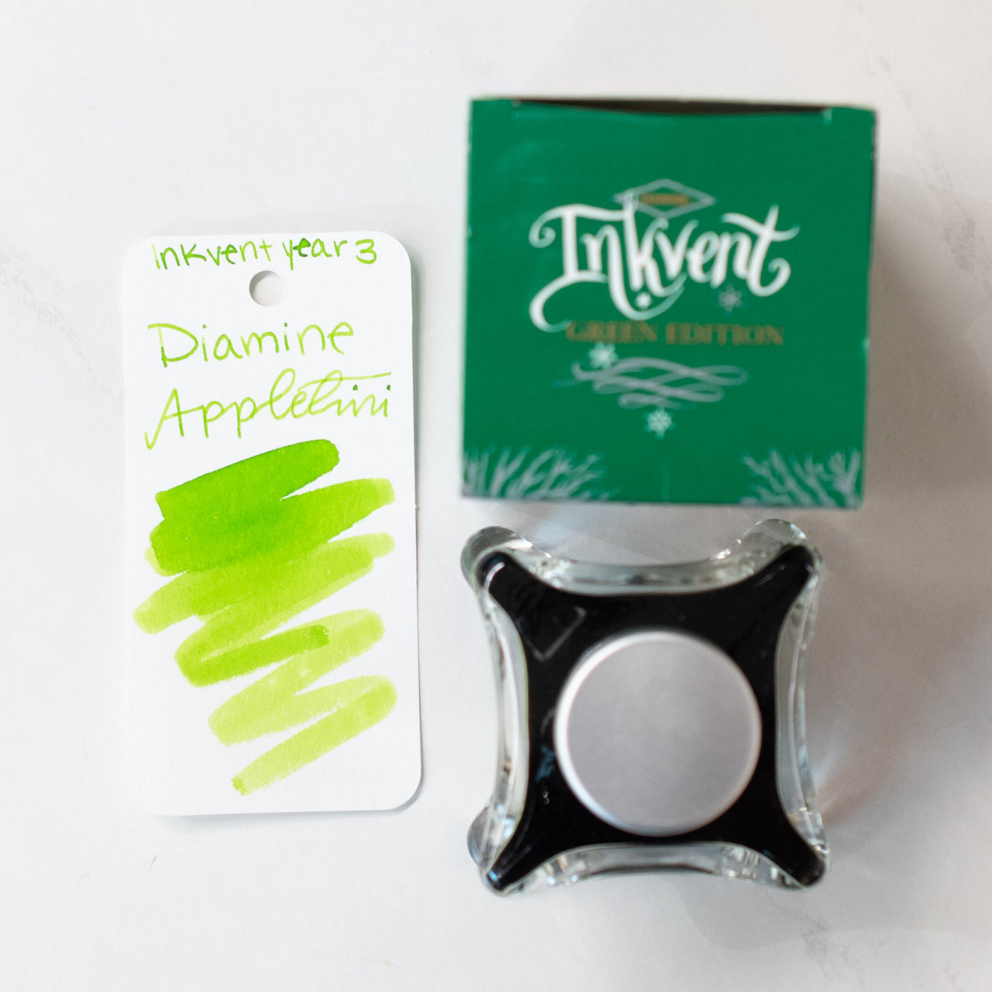 Diamine Inkvent Year 3 Appletini Ink 50mL Glass Bottle