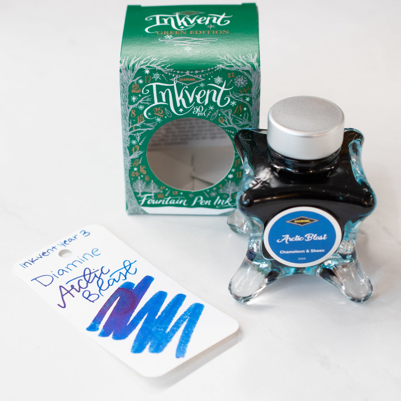 Diamine Inkvent Year 3 Arctic Blast Ink Bottle