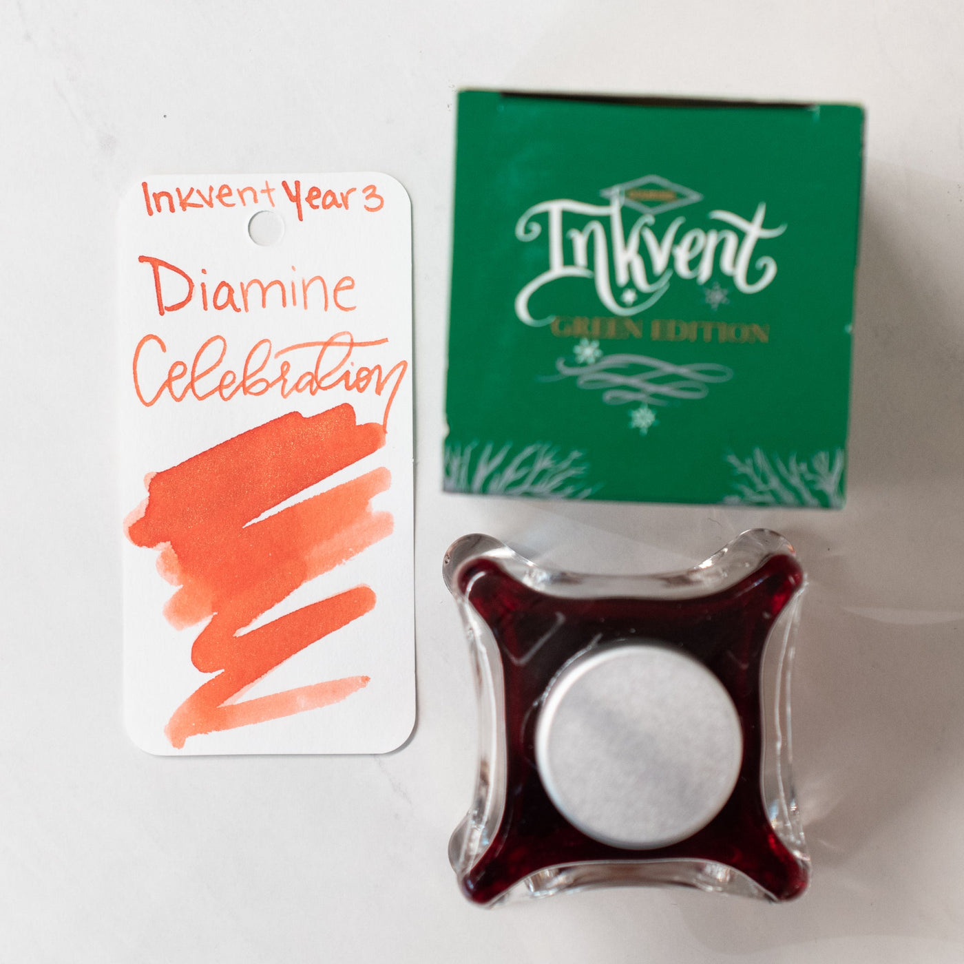 Diamine Inkvent Year 3 Celebration Ink 50mL Glass Bottle