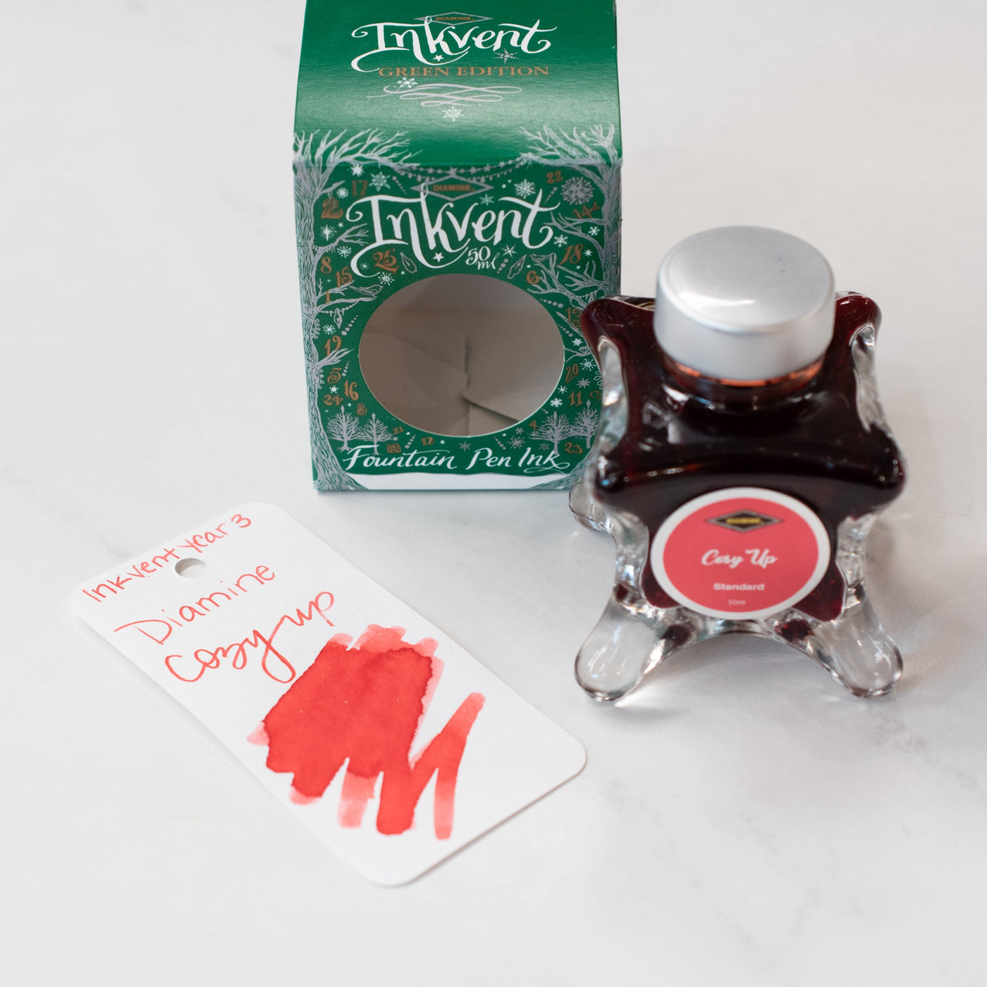 Diamine Inkvent Year 3 Cozy Up Ink Bottle