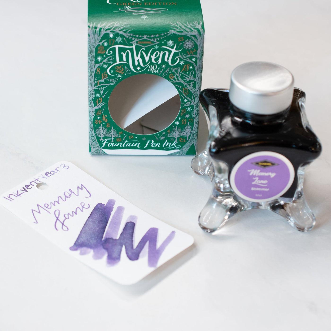 Diamine Inkvent Year 3 Memory Lane Ink Bottle