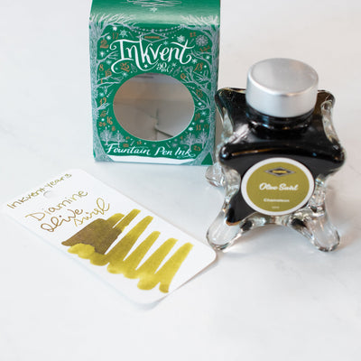 Diamine Inkvent Year 3 Olive Swirl Ink Bottle