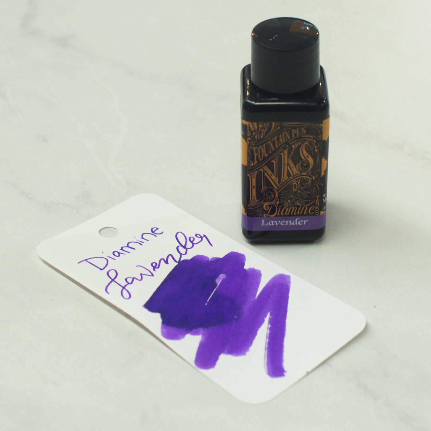 Diamine Lavender Fountain Pen Ink Bottle
