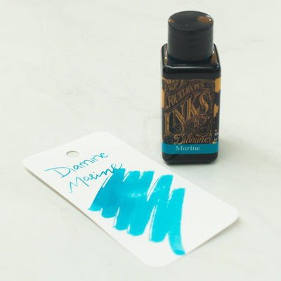 Diamine Marine Blue Fountain Pen Ink Bottle