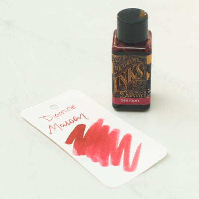 Diamine Maroon Fountain Pen Ink Bottle