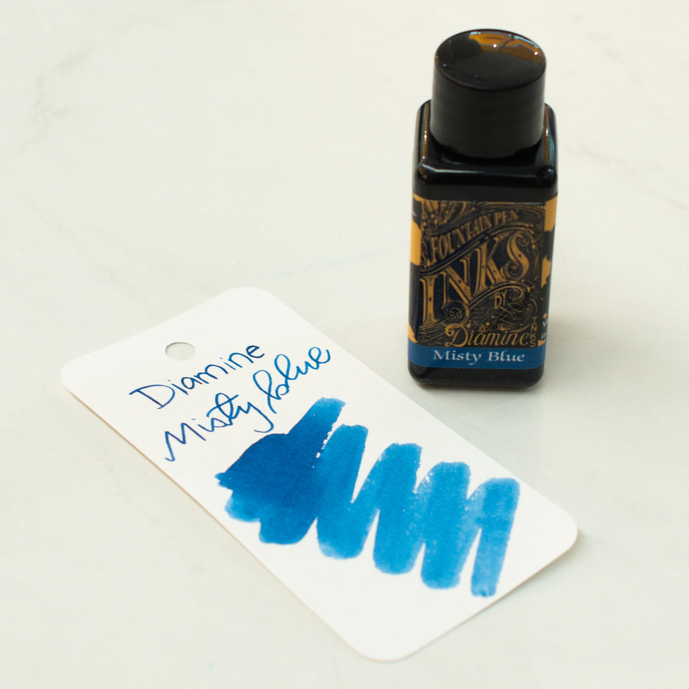 Diamine Misty Blue Fountain Pen Ink Bottle