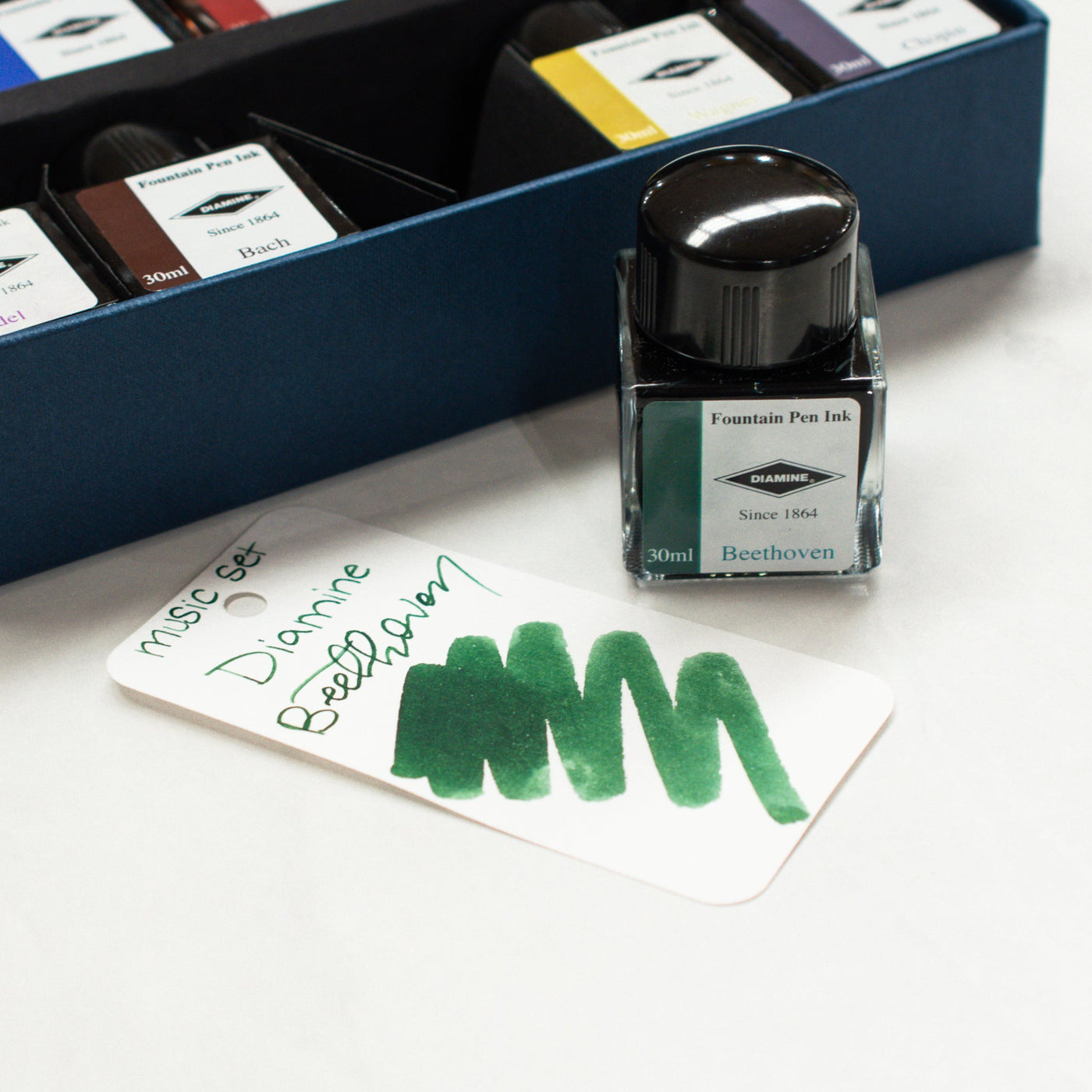 Diamine-Music-Beethoven-Ink-Bottle-Green