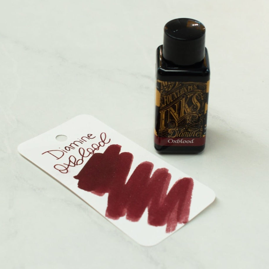 Diamine Oxblood Fountain Pen Ink Bottle