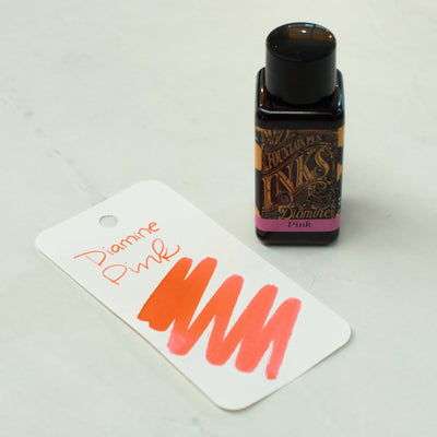 Diamine Pink Fountain Pen Ink Bottle