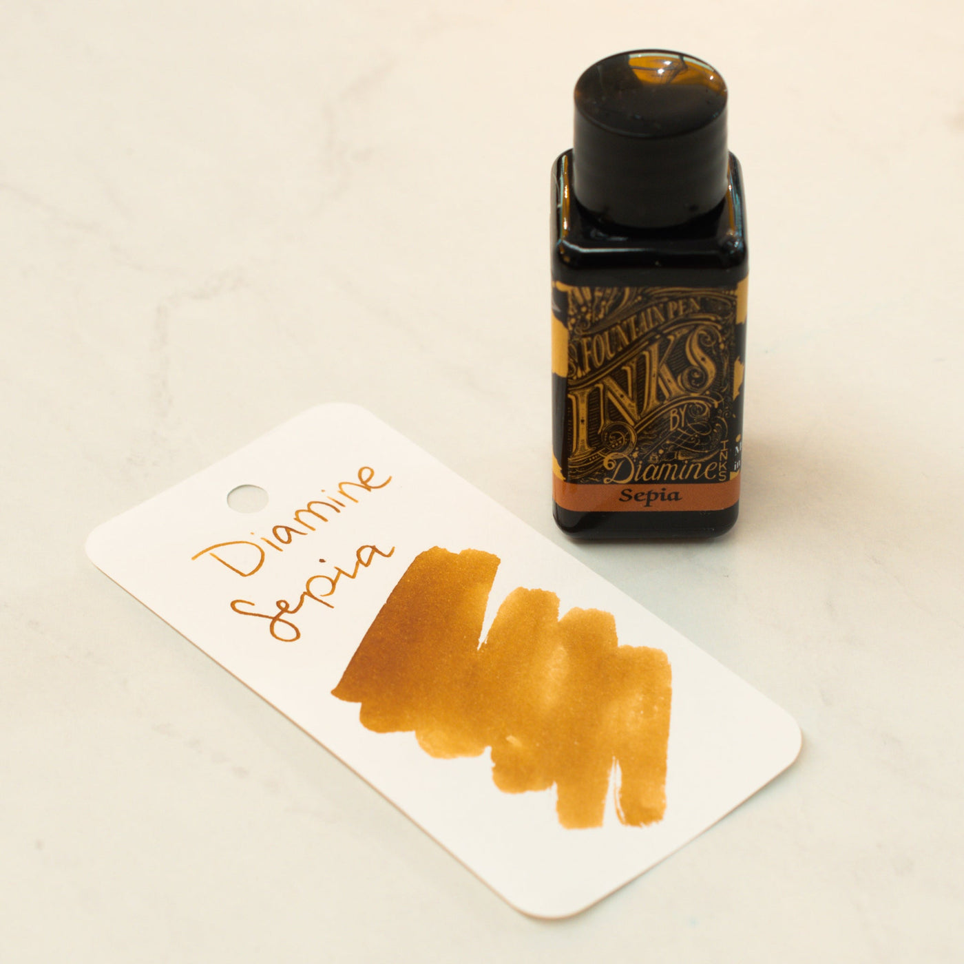 Diamine Sepia Fountain Pen Ink Bottle