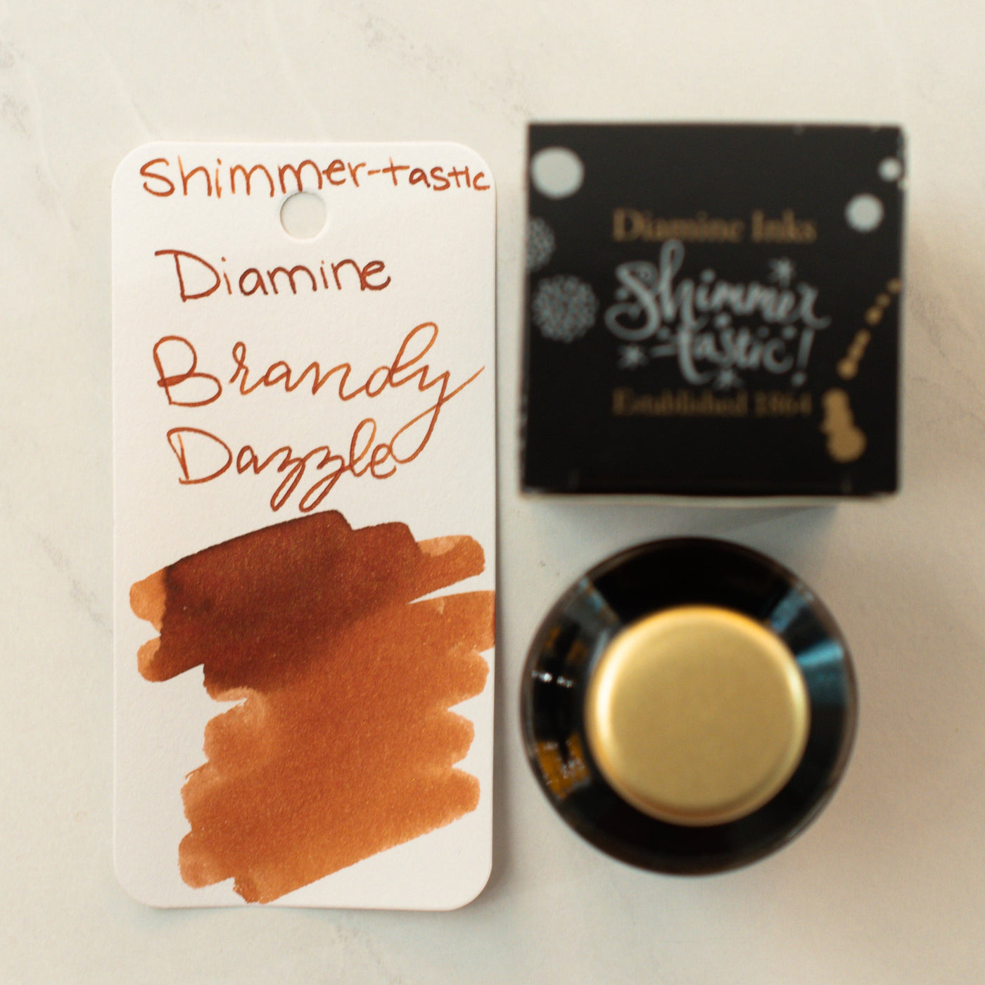 Diamine Brown Shimmering Ink