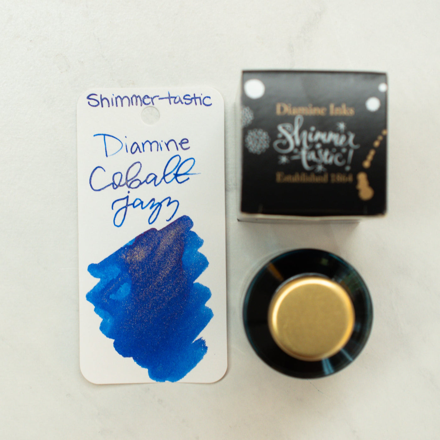 Diamine Blue Shimmering Ink