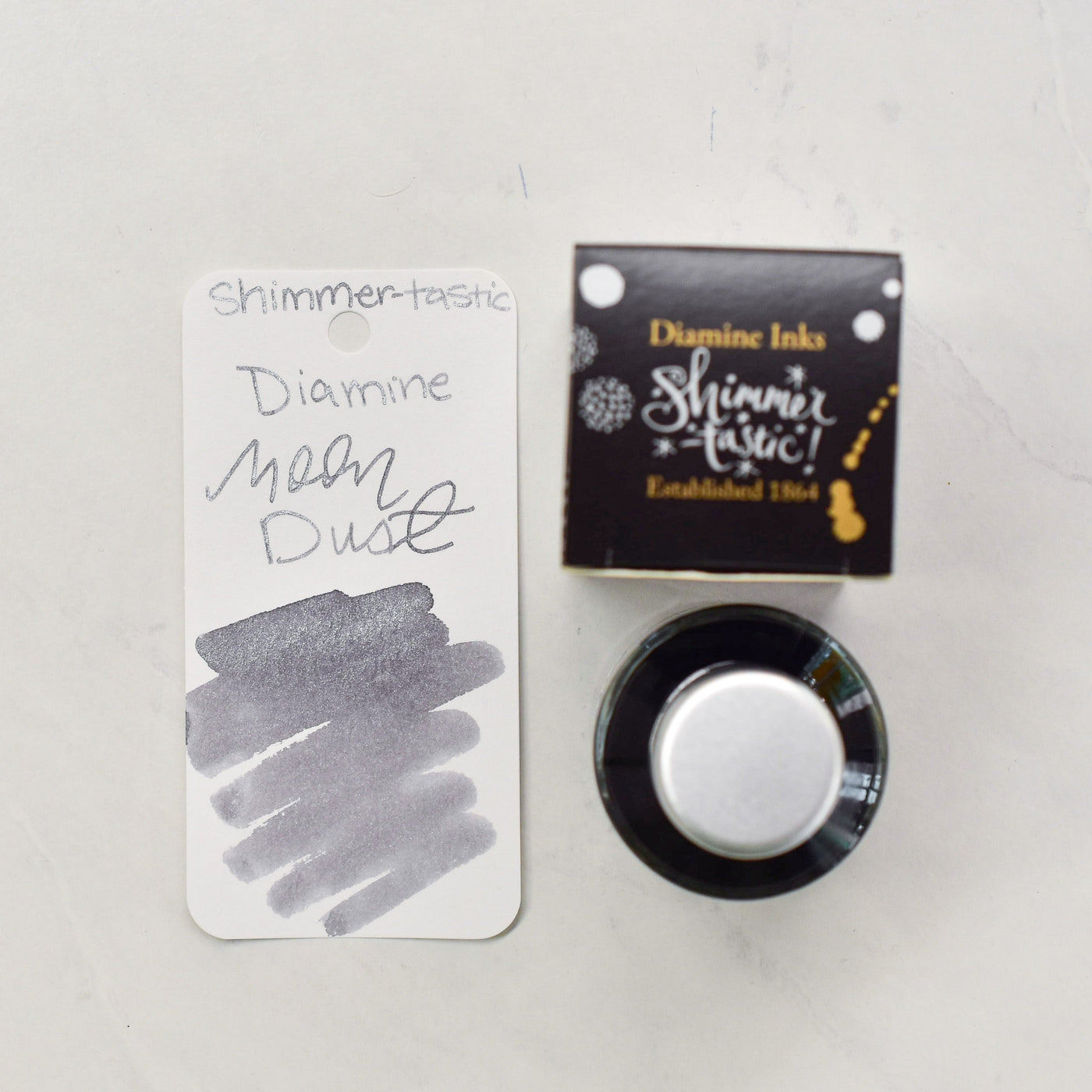 Diamine Grey Shimmering Ink
