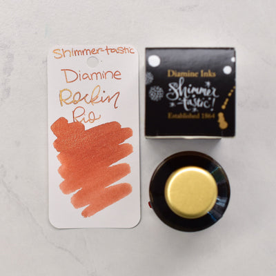 Diamine Orange Shimmering Ink