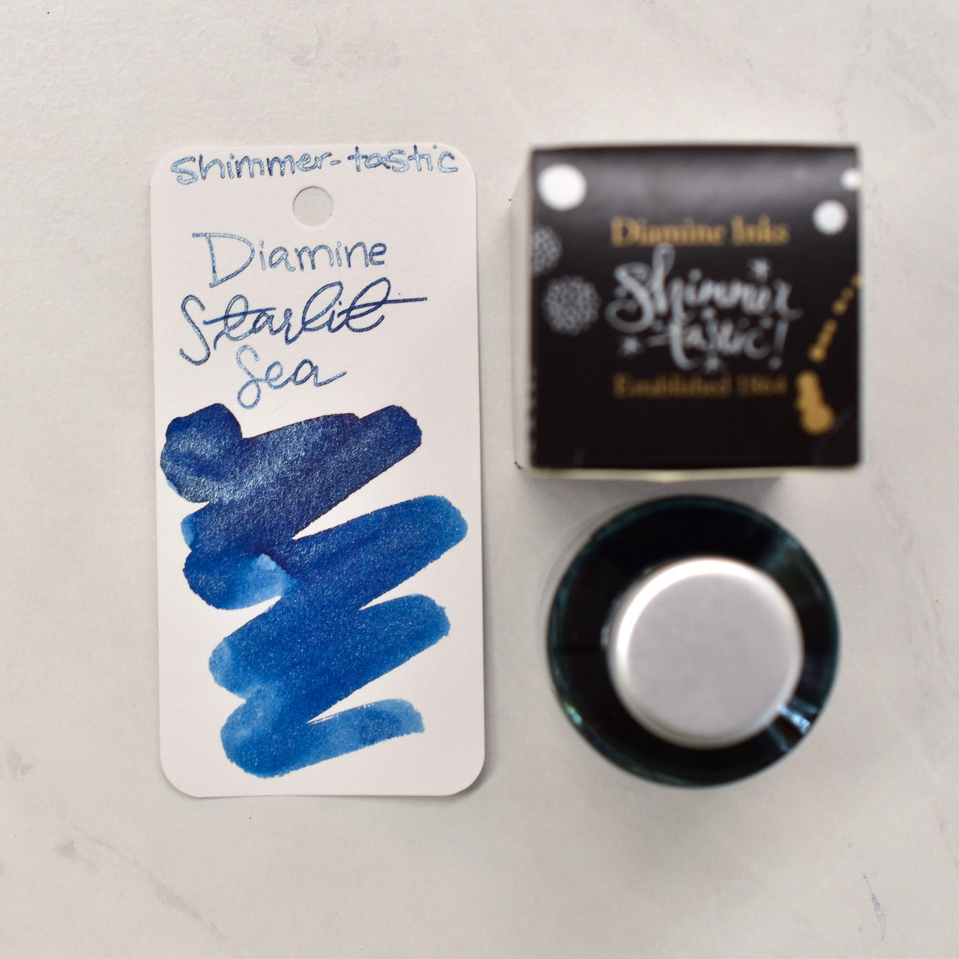 Diamine Blue Shimmering Ink