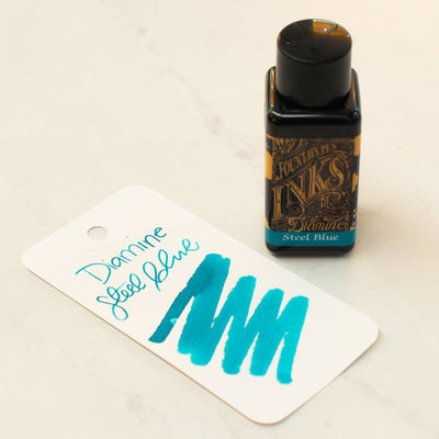 Diamine Steel Blue Fountain Pen Ink Bottle