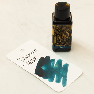 Diamine Teal Fountain Pen Ink Bottle