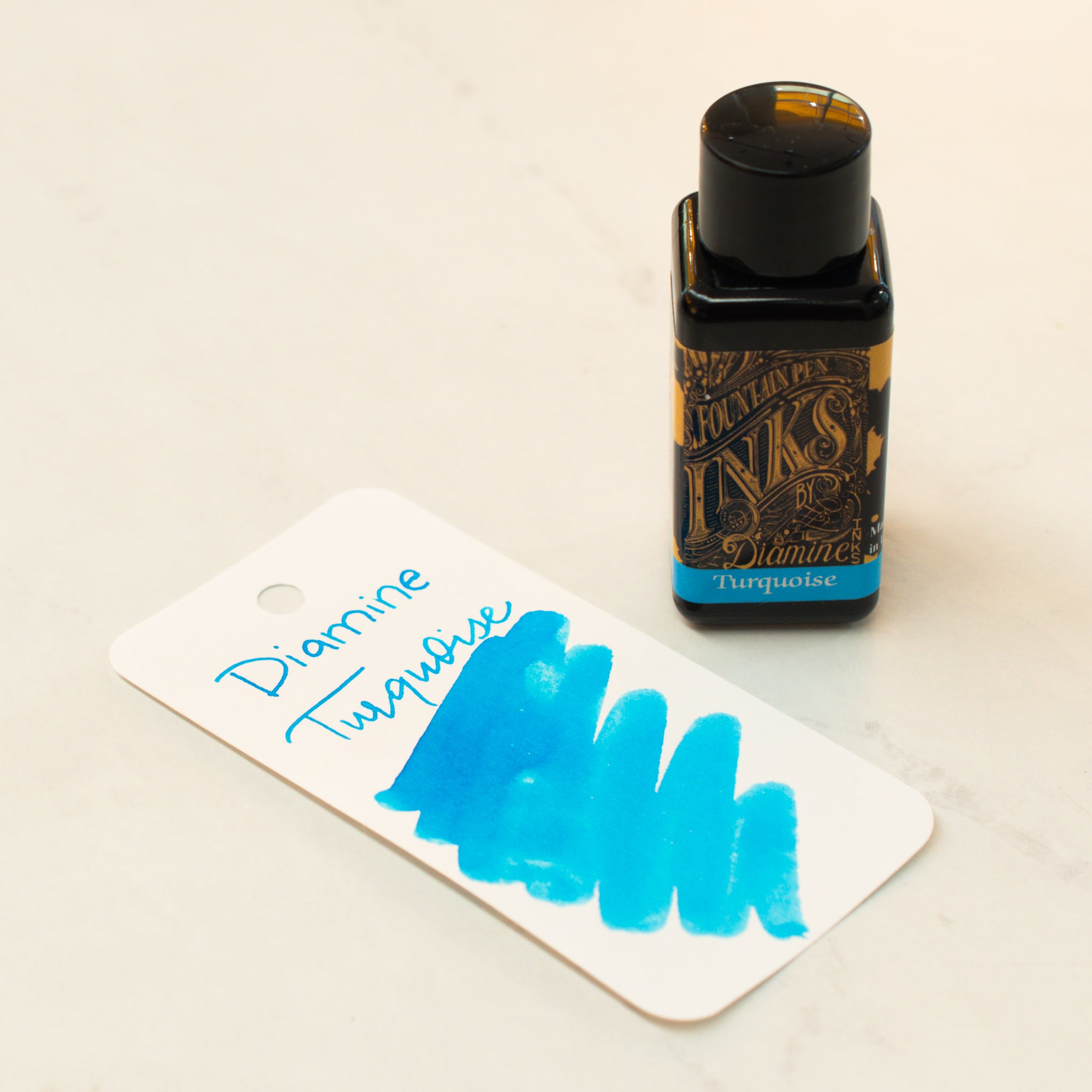 Diamine Ink Bottle - Turquoise – Truphae