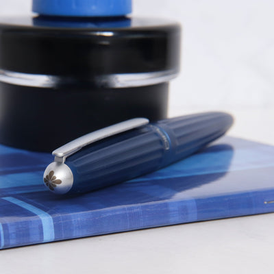 Diplomat Aero Blue Easy Flow Ballpoint Pen Logo