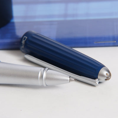 Diplomat Aero Blue Rollerball Pen Tip Details