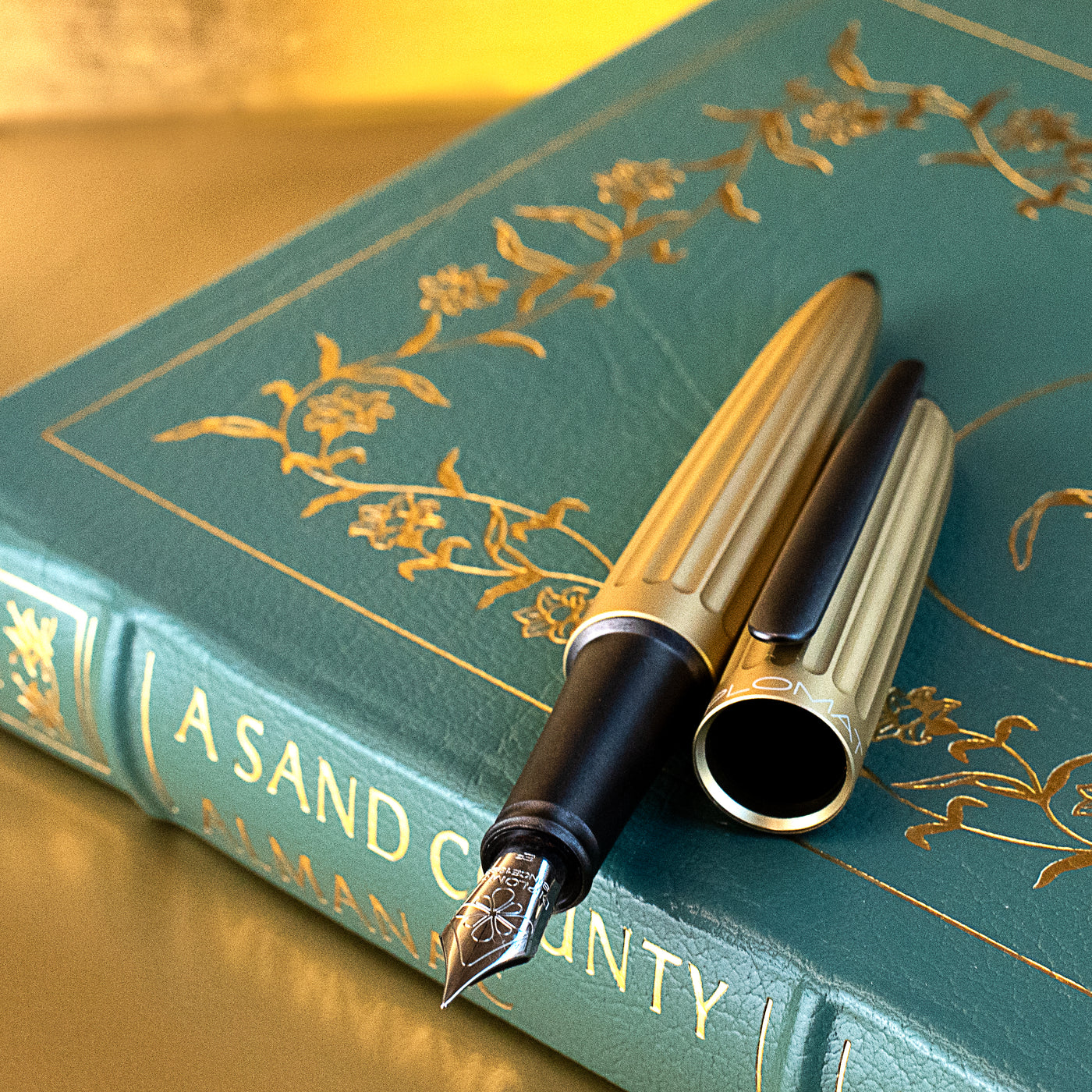 Diplomat Aero Champagne Fountain Pen