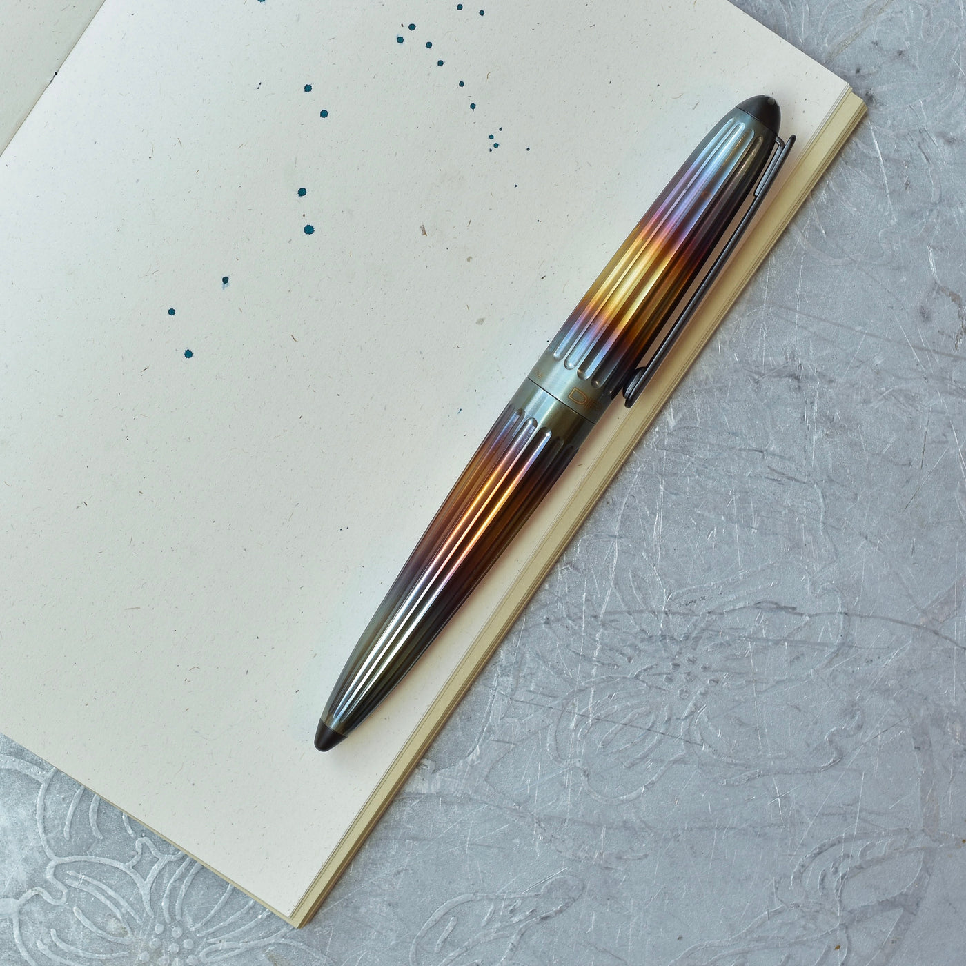 Diplomat Aero Flame Fountain Pen